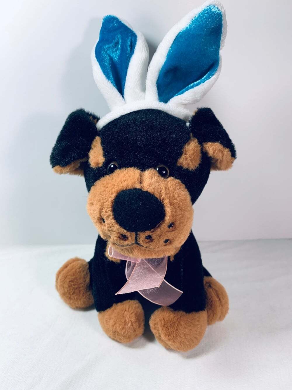 Rottweiler or Bunny ? Dan Dee plush stuffed puppy dog